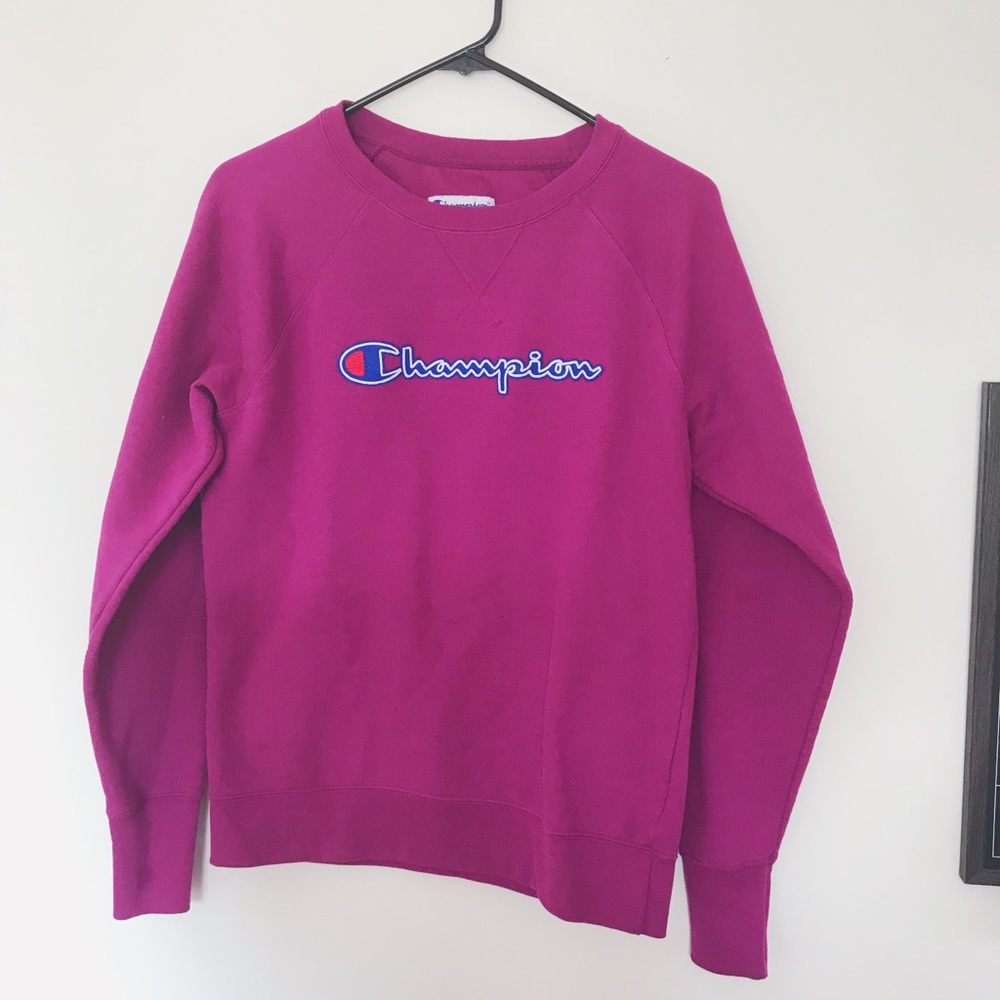 Women’s Purple Champion Crewneck